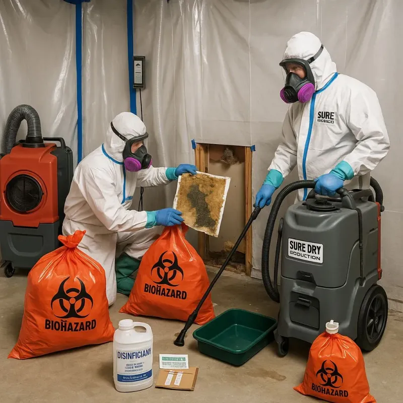 Contaminated Water Handling Protocols process in Overland Park, KS