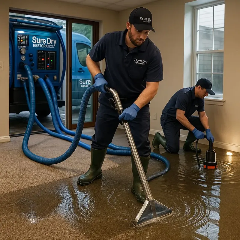 Water Extraction and Removal process in Overland Park, KS
